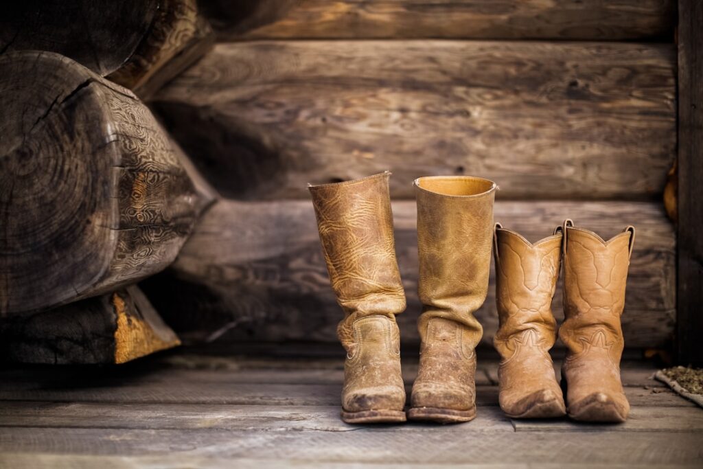 Photo Western boots