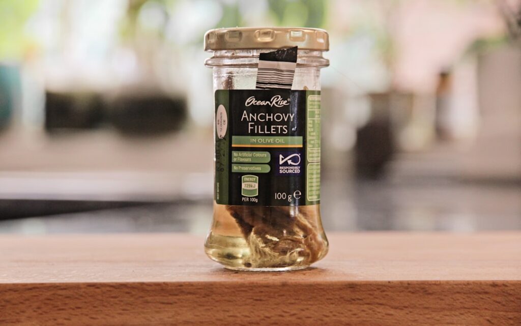 Photo Salted anchovies